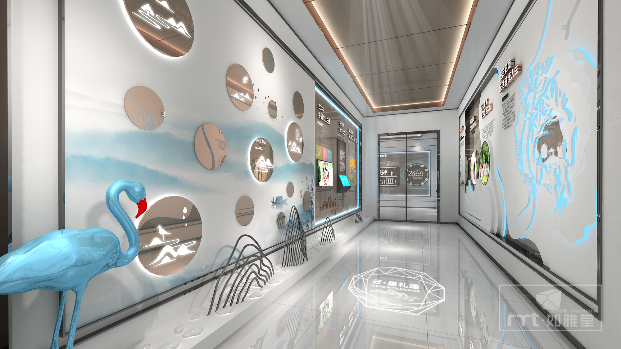 展館設(shè)計(jì)裝修：打造視覺(jué)盛宴的秘訣揭秘！